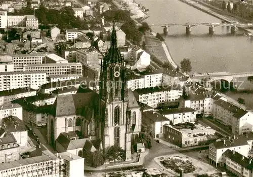 AK / Ansichtskarte Frankfurt_Main Fliegeraufnahme Frankfurt Main