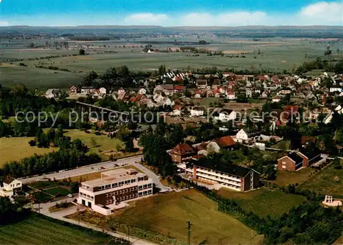 AK / Ansichtskarte Bad_Westernkotten Kurheim Haus Kemper Fliegeraufnahme Bad_Westernkotten