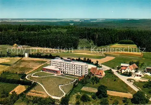 AK / Ansichtskarte Buechelberg_Gunzenhausen Feierabendhaus Fliegeraufnahme Buechelberg Gunzenhausen