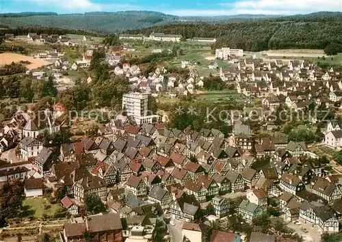 AK / Ansichtskarte Freudenberg_Westfalen Fliegeraufnahme Freudenberg_Westfalen