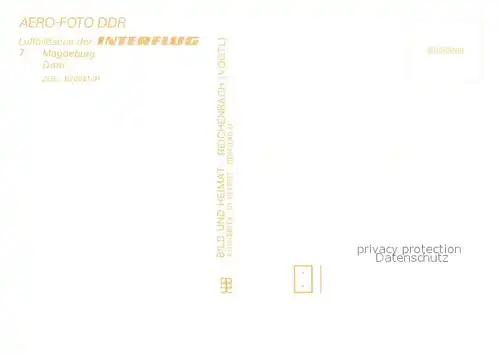 AK / Ansichtskarte Magdeburg_Elbe Fliegeraufnahme mit Dom 