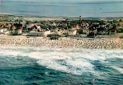 AK / Ansichtskarte Wangerooge_Nordseebad Fliegeraufnahme Wangerooge_Nordseebad