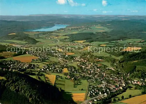 AK / Ansichtskarte Hachen_Sauerland Fliegeraufnahme mit Sorpesee Hachen_Sauerland