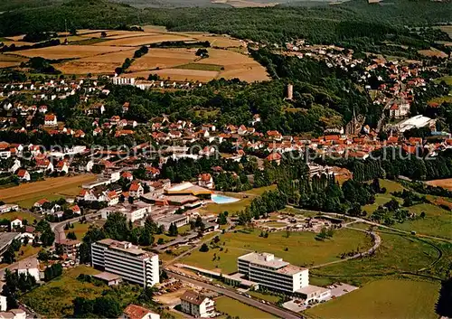 AK / Ansichtskarte Bad_Soden Salmuenster Heilbad zwischen Spessart und Vogelsberg Fliegeraufnahme Bad_Soden Salmuenster