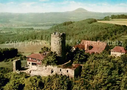 AK / Ansichtskarte Salach Burg Staufeneck Fliegeraufnahme Salach