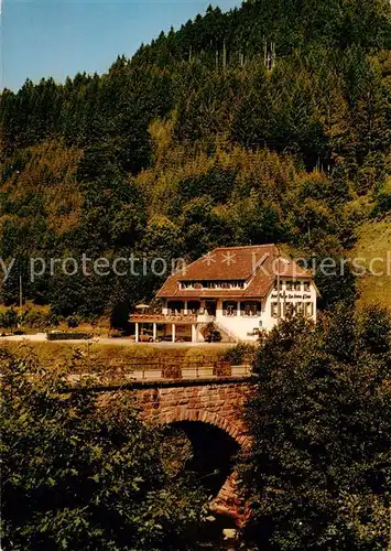 AK / Ansichtskarte Bad_Rippoldsau_Schwarzwald Hotel Zum Letzten Gstehr Bad_Rippoldsau