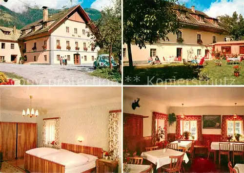 AK / Ansichtskarte Kolbnitz Gasthaus Pension Alte Post Zimmer Gaststube Liegewiese Kolbnitz