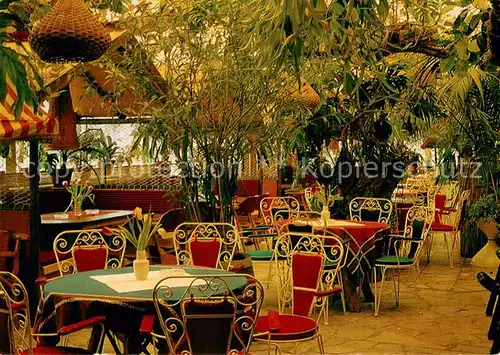 AK / Ansichtskarte Heidenau_Nordheide Cafe Restaurant Tropicana Gastraum Heidenau Nordheide