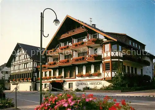 AK / Ansichtskarte Lossburg Hotel Gasthof Hirsch im Schwarzwald Lossburg