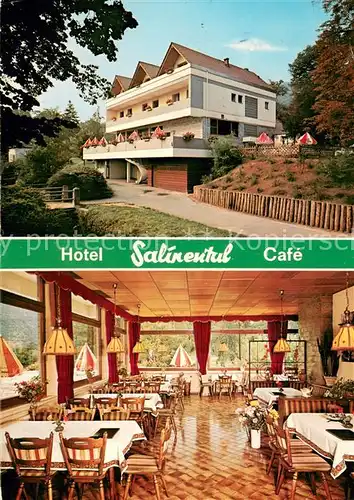 AK / Ansichtskarte Bad_Kreuznach Hotel Salinental Cafe Restaurant Bad_Kreuznach