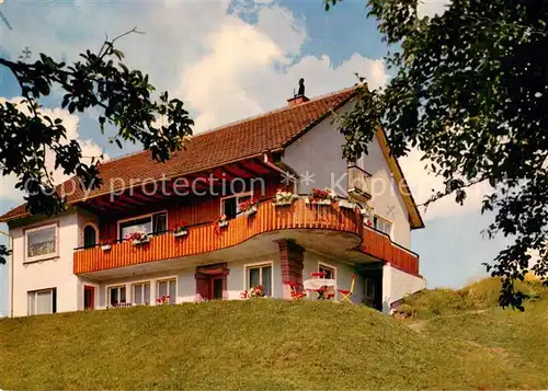 AK / Ansichtskarte Schoenegruend Haus Zufle Gaestehaus Pension im Murgtal Schwarzwald Schoenegruend