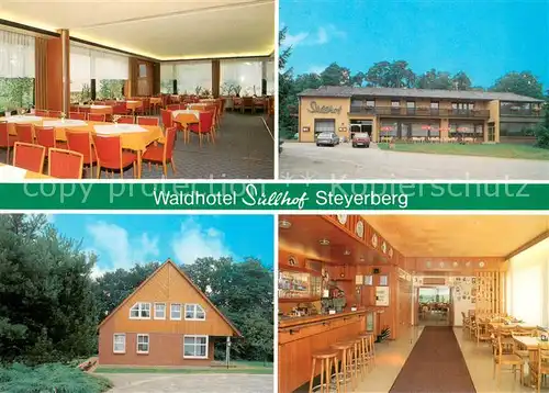 AK / Ansichtskarte Steyerberg Waldhotel Suellhof Restaurant Theke Steyerberg