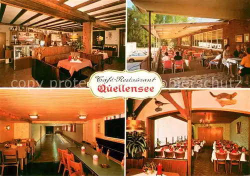 AK / Ansichtskarte Breyell Cafe Restaurant Quellensee Kegelbahn Breyell