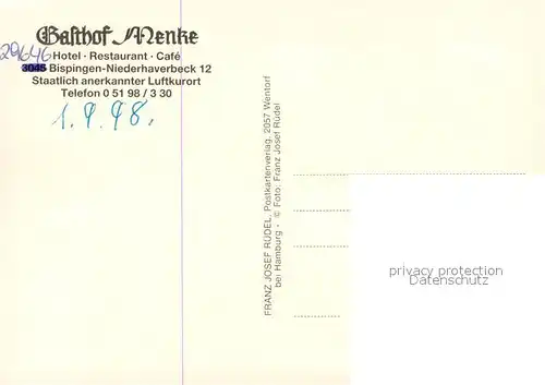 AK / Ansichtskarte Niederhaverbeck Gasthof Menke Jagdzimmer Heidschnucken Heidelandschaft Alter Treppenspecher 17. Jhdt. Niederhaverbeck