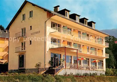 AK / Ansichtskarte Millstatt_Millstaettersee Hotel Pension Seefried Millstatt_Millstaettersee