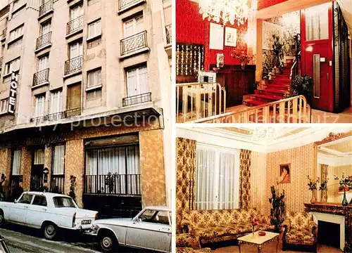 AK / Ansichtskarte Paris_75 Hotel Timgad Gastraum Treppe 