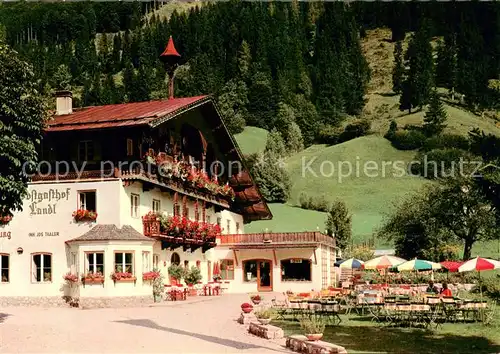 AK / Ansichtskarte Landl_Thiersee Gasthof Pension Post Landl Thiersee