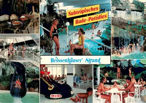 AK / Ansichtskarte Oldenburg_Holstein Subtropisches Bade Paradies Weissenhaeuser Strand Oldenburg_Holstein