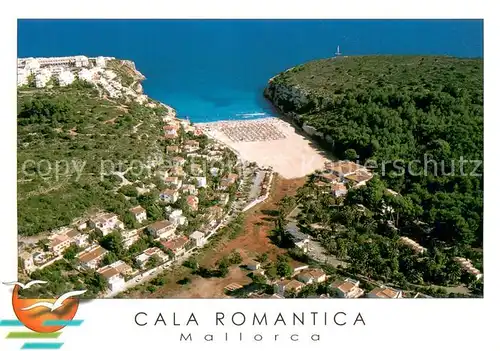 AK / Ansichtskarte Palma_de_Mallorca Fliegeraufnahme Cala Romantica Palma_de_Mallorca