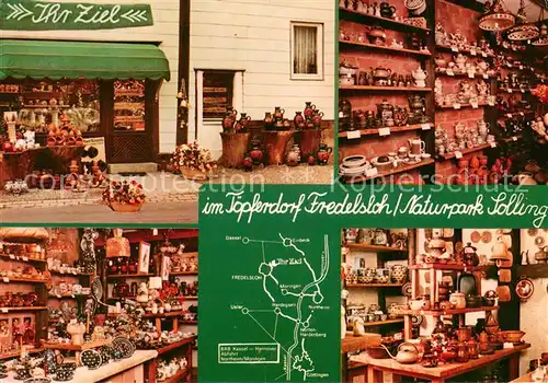 AK / Ansichtskarte Fredelsloh Toepferdorf Naturpark Solling Toepferei Fredelsloh