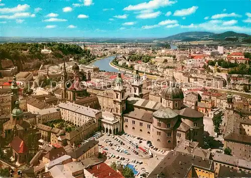 AK / Ansichtskarte Salzburg__oesterreich Teilansicht d. Stadt 