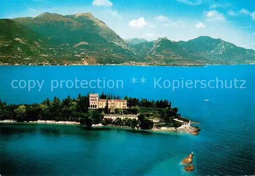 AK / Ansichtskarte Isola_Garda Fliegeraufnahme Gardasee Isola_Garda