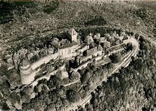 AK / Ansichtskarte Bas_Rhin_Region Fliegeraufnahme Le Chateau du Haut Koenigsbourg  