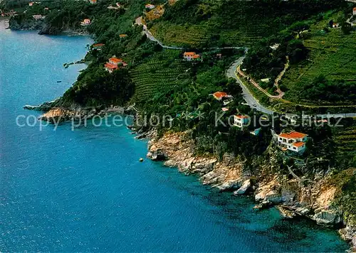 AK / Ansichtskarte Marciana_Marina Fliegeraufnahme Kuestenansicht Marciana Marina