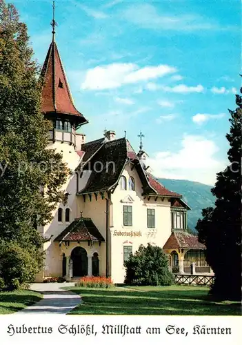 AK / Ansichtskarte Millstatt_Millstaettersee Hubertus Schloessl Millstatt_Millstaettersee