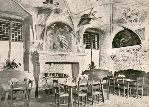 AK / Ansichtskarte Arco__Trentino_IT Cantina Marchetti Particolare di una sala di vendita 