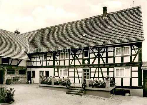 AK / Ansichtskarte Gumpen_Odenwald Ferien auf dem Original Odenwaelder Bauernhof Gumpen Odenwald