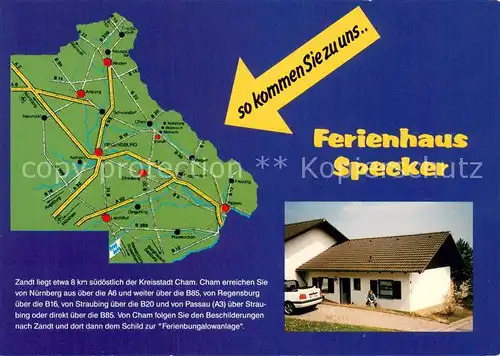 AK / Ansichtskarte Zandt__Oberpfalz Ferienhaus Specker 