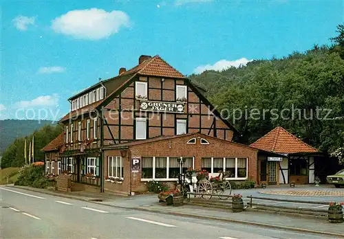 AK / Ansichtskarte Kreiensen Hotel Restaurant Gruener Jaeger Kreiensen