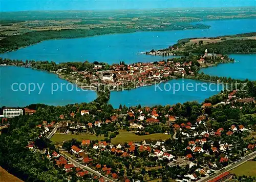 AK / Ansichtskarte Ratzeburg Inselstadt Fliegeraufnahme Ratzeburg