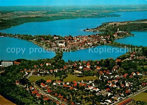 AK / Ansichtskarte Ratzeburg Inselstadt Fliegeraufnahme Ratzeburg