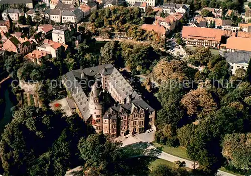 AK / Ansichtskarte Detmold Residenzschloss Fliegeraufnahme Detmold