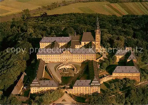 AK / Ansichtskarte Banz_Bad_Staffelstein Kloster Banz Fliegeraufnahme Banz_Bad_Staffelstein