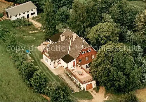 AK / Ansichtskarte Neuhausen_Erzgebirge Ferienhaus Erika Fliegeraufnahme Neuhausen Erzgebirge