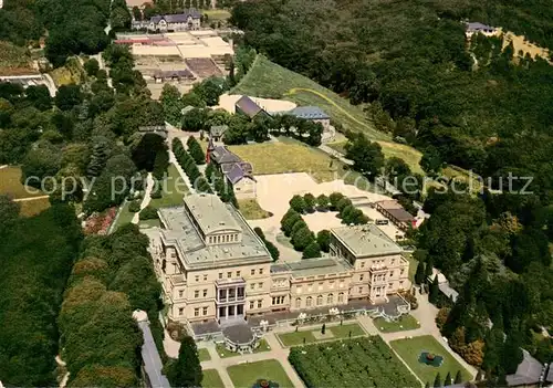 AK / Ansichtskarte Essen__Ruhr Villa Huegel Fliegeraufnahme 