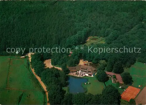 AK / Ansichtskarte Dassendorf Jagdhaus am Riesenbett Fliegeraufnahme Dassendorf