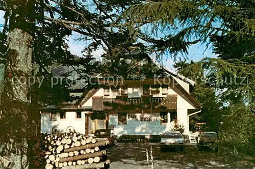 AK / Ansichtskarte Multen Pension Cafe Haus Waldpeter im Schwarzwald Multen