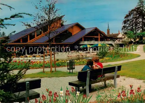 AK / Ansichtskarte Muellheim_Baden Buergerhaus Parkanlagen Muellheim_Baden