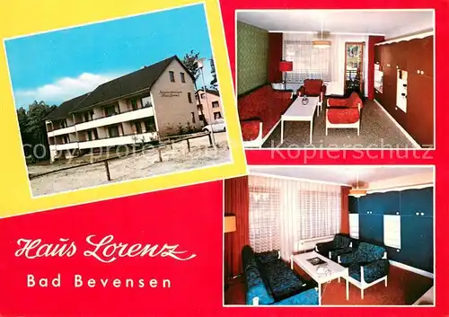 AK / Ansichtskarte Bad_Bevensen Ferien  und Appartementhaus Lorenz Bad_Bevensen