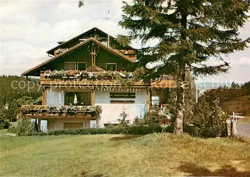 AK / Ansichtskarte Hohenthann_Landshut Altglashuette Haus Rose Gaestehaus Restaurant Hohenthann_Landshut