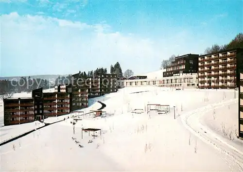 AK / Ansichtskarte Roth_Rhoen Grabfeld Rhoen Park Hotel Bayerische Hochrhoen im Winter Roth Rhoen Grabfeld