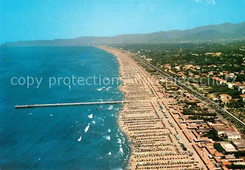 AK / Ansichtskarte Forte_dei_Marmi dall aereo Forte_dei_Marmi