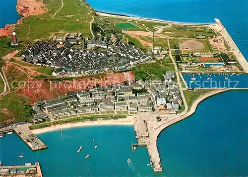 AK / Ansichtskarte Helgoland Fliegeraufnahme Helgoland