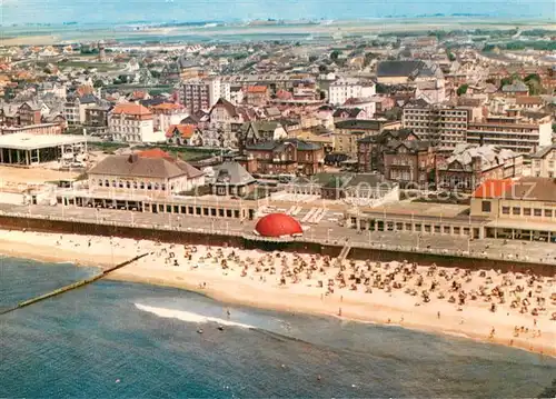 AK / Ansichtskarte Westerland_Sylt Fliegeraufnahme Westerland_Sylt