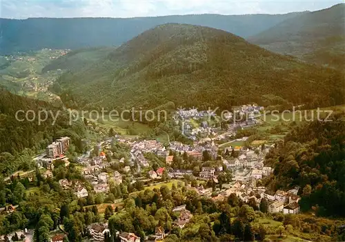 AK / Ansichtskarte Bad_Herrenalb Fliegeraufnahme mit Therme Bad_Herrenalb