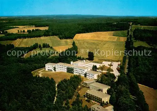 AK / Ansichtskarte Neuenkirchen_Oldenburg Clemens August Klinik Fliegeraufnahme Neuenkirchen Oldenburg